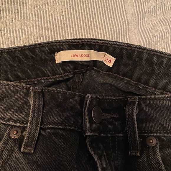Levi’s Low Loose Jeans - Tech Storm Wash - Picture 6 of 12